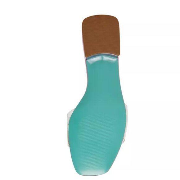 NEW BETSEY JOHNSON Women's Mint "Bridesmaid" Slide Sandals - Picture 5 of 7